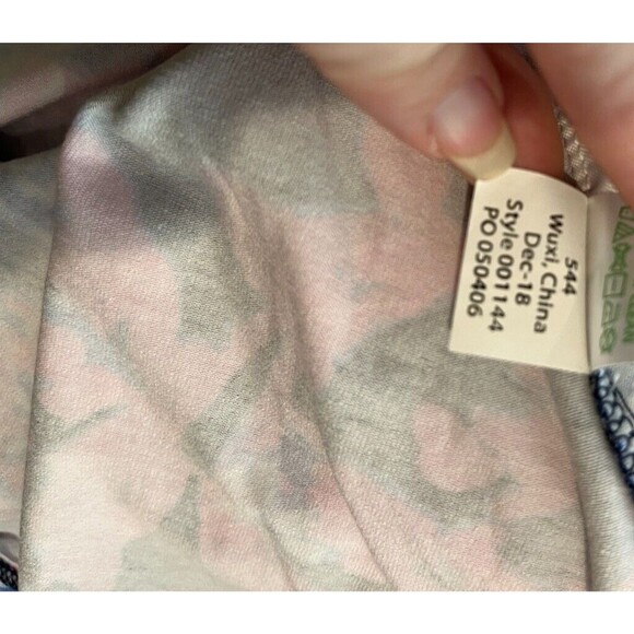 Lilly Pulitzer Stirling Dress BRIGHT NAVY Pink AMORE PLEASE Empire Midi size S - Picture 10 of 10